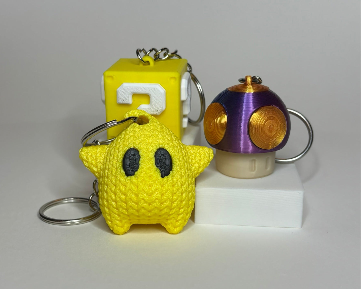 Space Plumber Friends Keychains