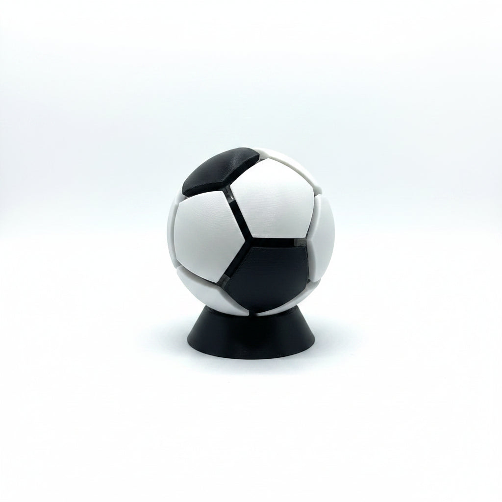12 x Clicky Ball Fidget Stress Relief - Soccer Ball