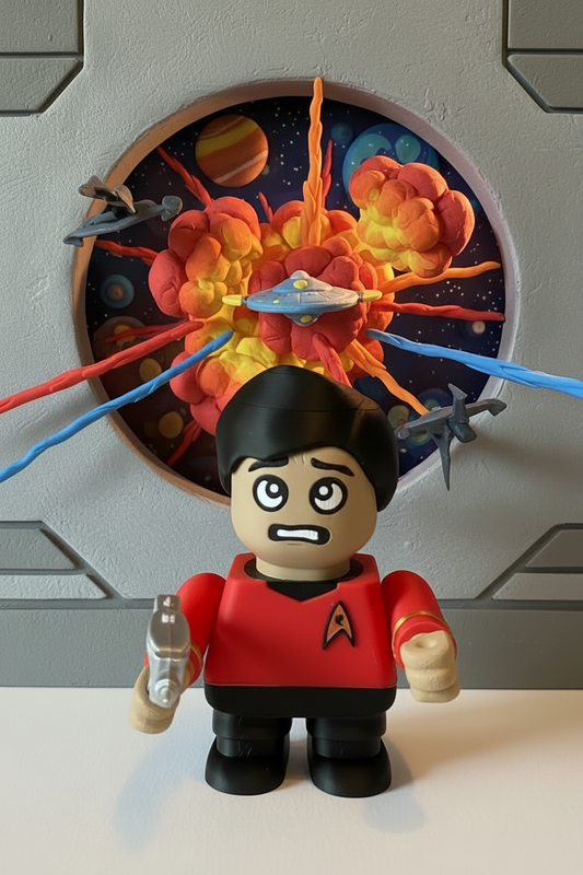 Space Voyage Chunk Man Characters